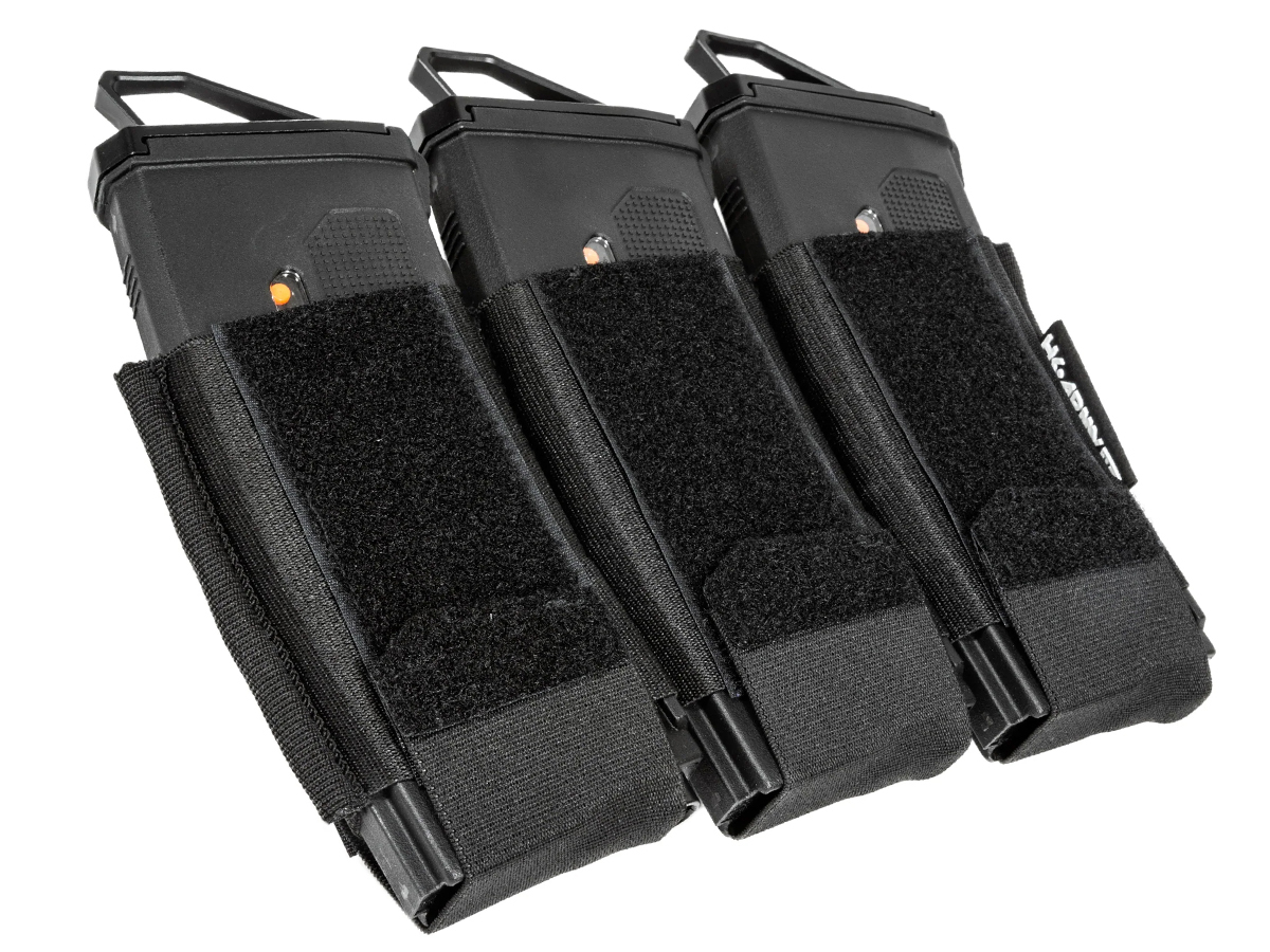 HK Army Hostile Series AR Mag Cell Pouch (Color: Black / 3 Cells)