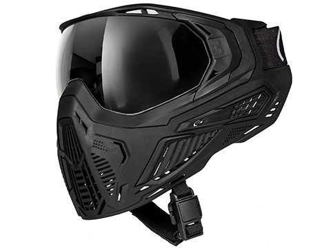 HK Army SLR Full Seal Airsoft/Paintball Mask (Color: Midnight / Smoke Lens)