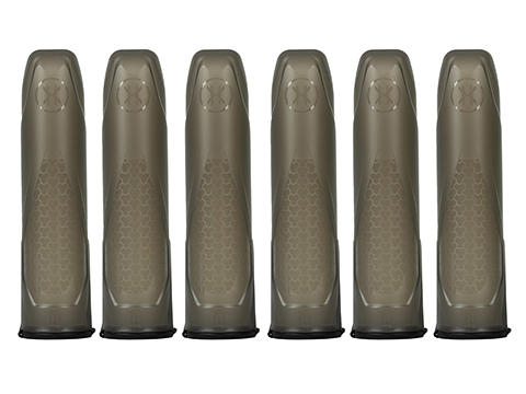 HK Army Apex 150 Round Paintball Pod 6 Pack (Color: Light Smoke)