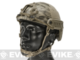 6mmProShop Advanced High Cut Ballistic Type Tactical Airsoft Bump Helmet (Color: Kryptek Highlander / Medium - Large)