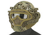 Matrix Legionnaire Full Head Coverage Helmet / Mask / Goggle Protective System (Color: Camo)