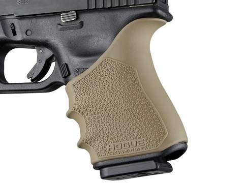 Hogue HandAll Beavertail Handgun Grip Sleeve (Color: Flat Dark Earth / GLOCK 19 Gen 3 & 4)