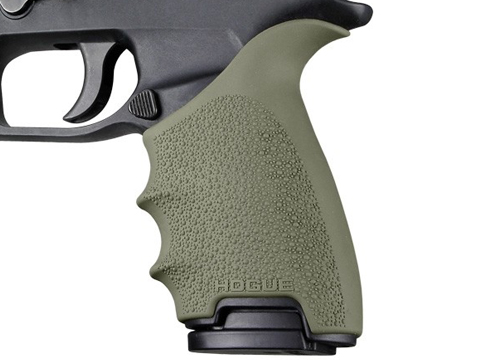 Hogue HandAll Beavertail Handgun Grip Sleeve (Color: OD Green / SIG P320)
