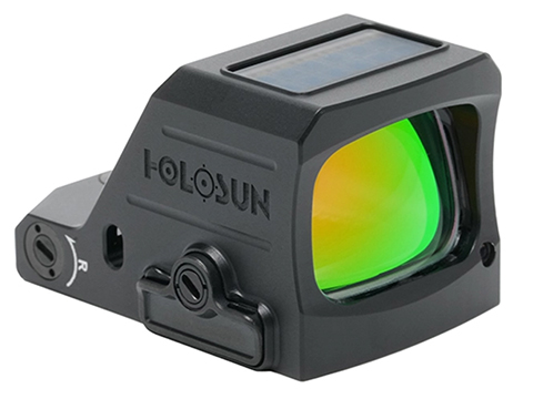 Holosun HE407C-X3 Solar + Battery Powered Micro Dot Reflex Sight (Model: Green / 2MOA Dot)