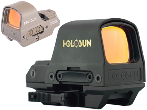 HOLOSUN HS510C Solar / Battery Powered Open Reflex Sight w/ Dual Reticles 