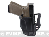 Blade-Tech Revolution Paddle Holster w/ Adjustable Belt Attachment (Model: Glock 19 / Black / Right Hand)