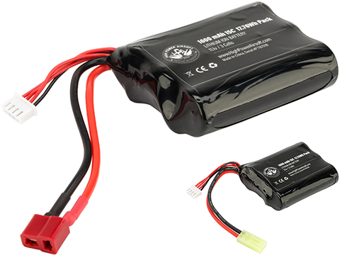 High Powered Airsoft 11.1v 1600mAh 15C Brick Type Li-Ion Battery 