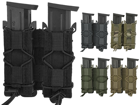 HSGI Double Pistol TACO� Modular Pistol Magazine Pouch (Color: MOLLE / Black)