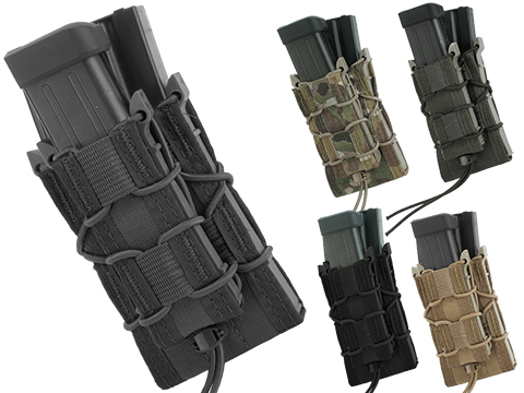 HSGI Double Decker TACO� LT Modular Single Rifle and Pistol Magazine Pouch Belt Mounted (Color: Black)