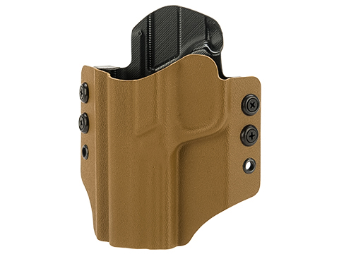 High Speed Gear Inc OWB Kydex Holster for S&W M&P Pistols (Model: M&P Full Size 9mm, .40, .45 and .45 Compact / Left Hand / Coyote Brown)