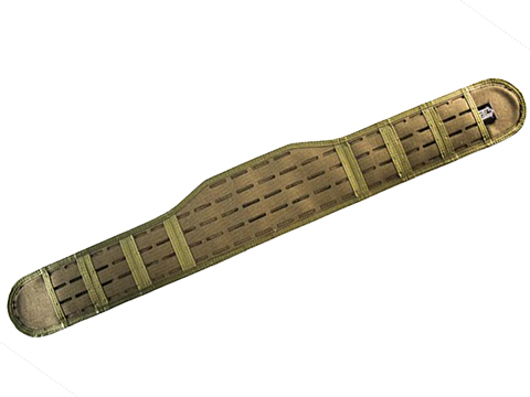 HSGI Laser Sure-Grip Slotted Padded Belt (Color: Olive Drab / Medium)