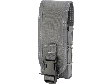 HSGI Single Covered TACO Modular Single Magazine Pouch (Color: Wolf Grey / Belt Mount)