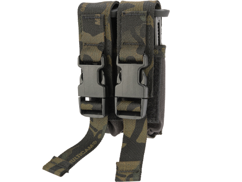 High Speed Gear HSGI Double Modular Pistol Magazine MOLLE Pouch (Color: Multicam Black)