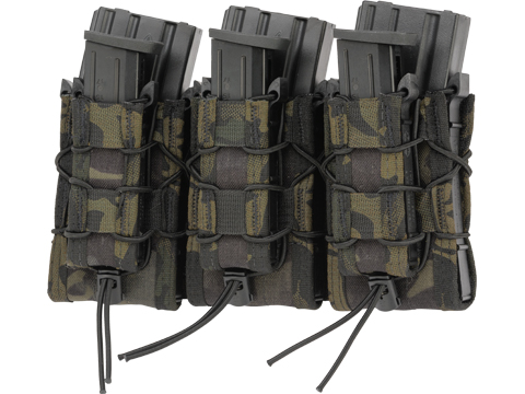 HSGI Triple Double Decker Taco Magazine Pouch Shingle (Color: Multicam Black)