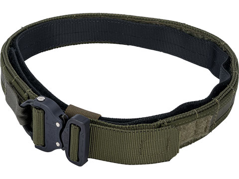 HSGI 1.75 Operator Belt w/ Cobra Buckle and Inner Belt (Color: OD Green / Small)