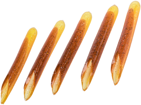 Hook Up Baits Hand Crafted Replacement Bodies for Jigs (Color: Brown Gold / Big Game)
