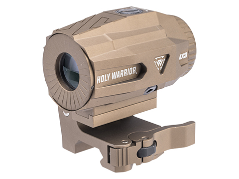 Holy Warrior 3X Magnifier w/ Flip to Side Mount (Color: Tan)