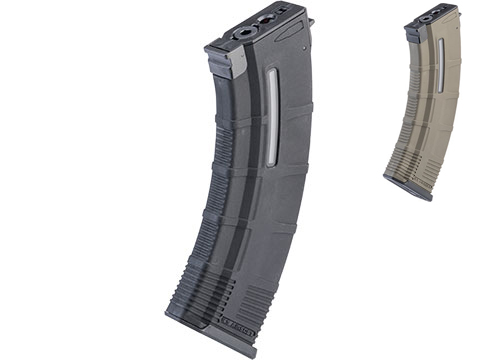 ICS 50/30 Round Variable Capacity Midcap Magazine for AK Airsoft AEG Rifles (Color: Black)