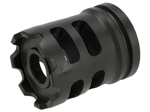 ICS Steel MA-356 Steel Crown Flash Hider - 14mm Negative