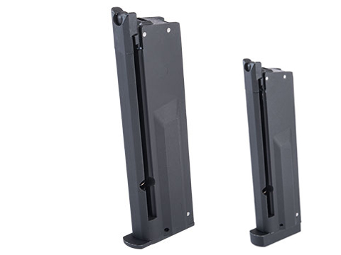 ICS 14 Round Green Gas Magazine for BLE-Vulture Gas Blowback Airsoft Pistols (Model: Thick Base)