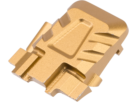 I GOT YOUR 6 Rear Slide Cap for SIG Sauer ProForce P320 M17 / M18 Gas Blowback Airsoft Pistols (Color: Gold)