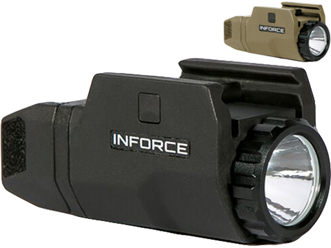 INFORCE APLc 200 Lumen Picatinny Rail Mounted Weapon Light for Pistols
