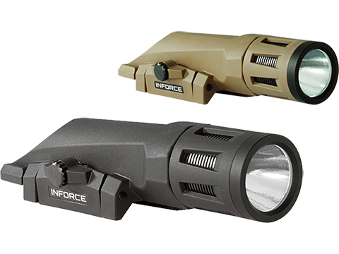 InForce WMLX Gen 2 Multifunction Weapon Mounted Light (Color: Black / 800 Lumen / White)