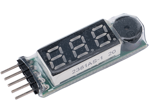 iPower / Intellect 2S, 3S, and 4S LiPo Low Voltage Meter and Alarm