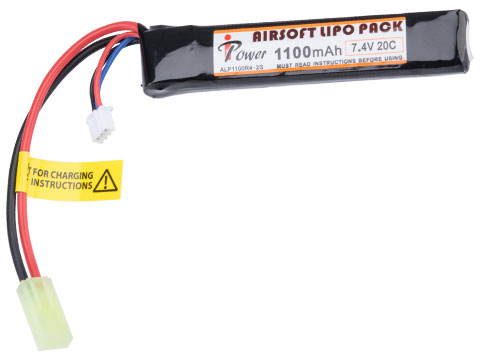 RWA Airsoft Lipo Battery 7.4V 1200mAh (20C, Small Tamiya)