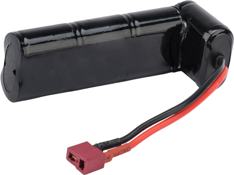 Intellect Custom NiMH Airsoft Battery Pack for Airsoft AEGs (Size: 9.6V 1600mAh / P90 / Deans)