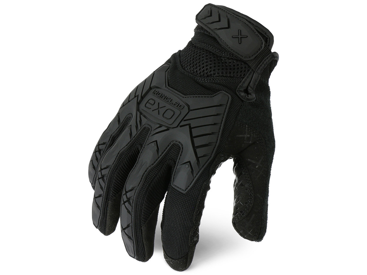 Ironclad EXO Operator Grip Impact Tactical Gloves (Color: Black / X-Large)