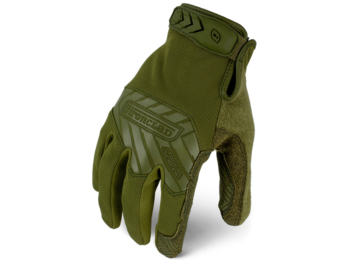 Ironclad Command Tactical Grip Gloves (Color: Olive Drab / X-Large)