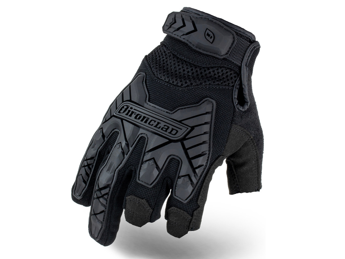 Ironclad Impact Trigger Tactical Gloves (Color: Black / Large)