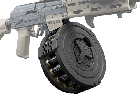 ITP Shotgun Drum Magazine Kit BK for Saida 12k