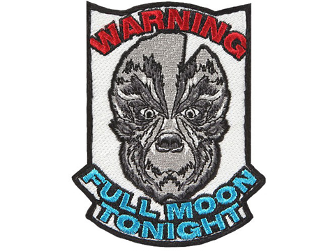 ITS Imminent Threat Solutions Morale Patch (Model: Howling Moon / Glow in the Dark)