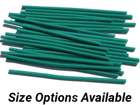 Izorline Pre-Cut Coated Line Protection Springs (Size: 1.4mm / 60-100lb Test)