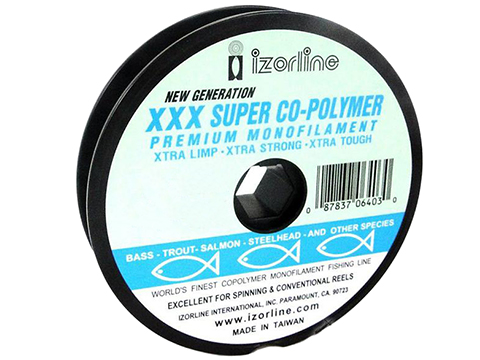 Izorline XXX Super Co-Polymer Premium Monofilament Fishing Line (Color: Smoke / 25lb / 2140yd)
