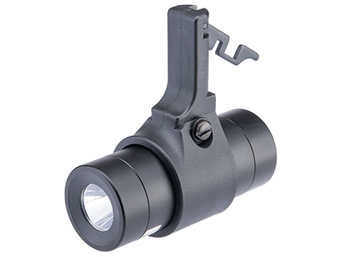 Modify 800 Lumen Flashlight w/ Quick Release Mechanism for PP-2K Gas Blowback Airsoft Submachine Gun