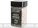 JAG Armament Heavyweight Match Grade 6mm Airsoft BBs (Weight: .30g / 2500 Rounds / White)