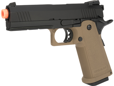 JAG Arms GM4 4.3 Gas Blowback Airsoft Pistols (Color: Tan / Black)