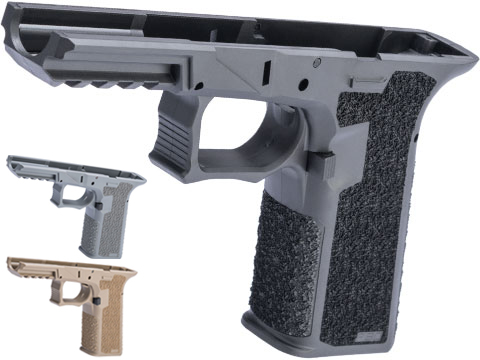 Janus Division Polymer80 Licensed P80 PF940V2 Frame for Elite Force / UMAREX GLOCK 17 Gen 3 Airsoft Gas Blowback Pistols (Color: FDE)