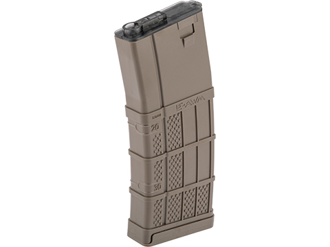 EMG 190rd Lancer Systems Licensed L5 AWM Airsoft Mid-Cap Magazines (Color: Dark Earth / Single)