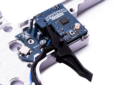 JeffTron Leviathan Airsoft Drop-In Programmable MOSFET Module (Type: V2 - Black Trigger / Wired To Stock)