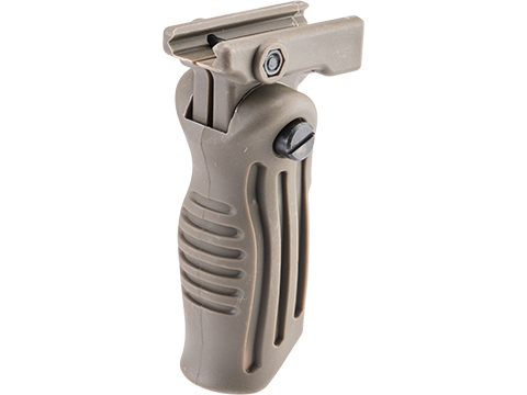 JE Machine Polymer Folding Vertical Grip (Color: Green)