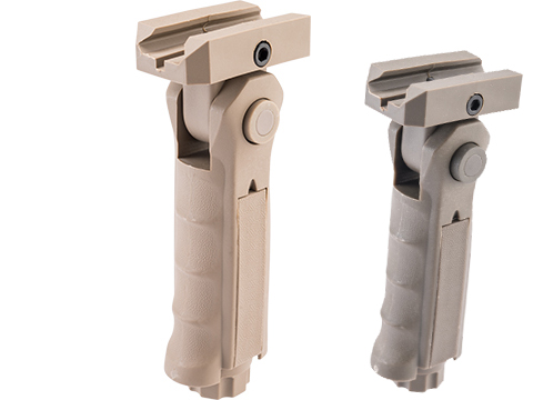 JE Machine Ergonomic Ambidextrous 5-position Foldable Foregrip 