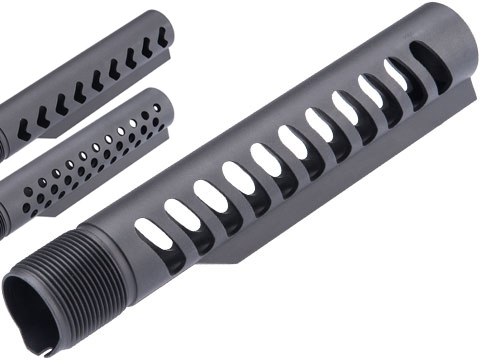 JE Machine Six Point Buffer Tube for AR-15 Rifles (Model: Dotted Design)