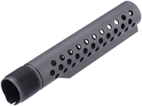 JE Machine Six Point Buffer Tube for AR-15 Rifles (Model: Dotted Design)