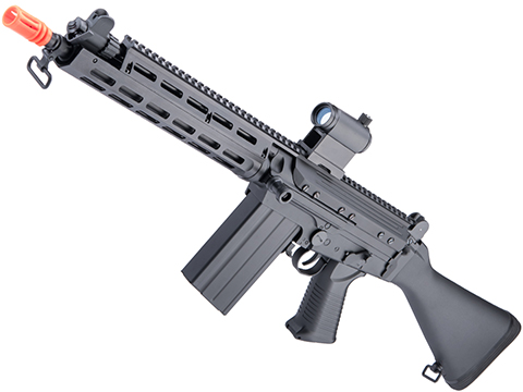 6mmProShop FAL Carbine Airsoft AEG w/ M-LOK Handguard (Version: Carbine Barrel / Full Stock)