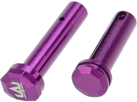 Poseidon PLAL-003-G Belladonna Aluminum Takedown Pins Pins (Color: Purple)