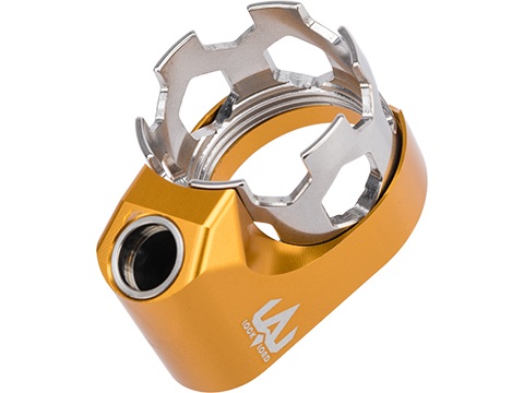 Poseidon PLAL-004-G Steel Armor Extended Stock Castle Nut Sling Mount (Color: Gold)